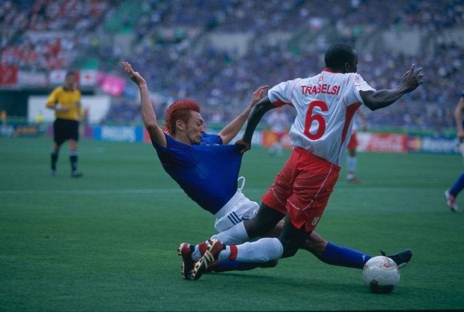 日韓W杯の戸田氏　©JMPA