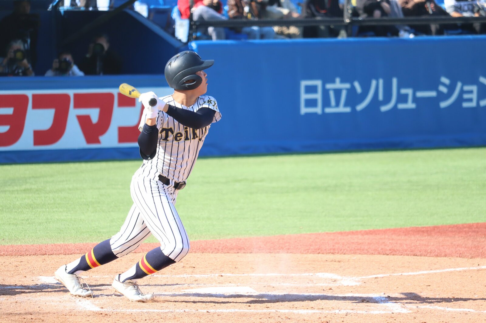 内野での好守が光るが打撃でもパンチ力が出てきた Genki Taguchi