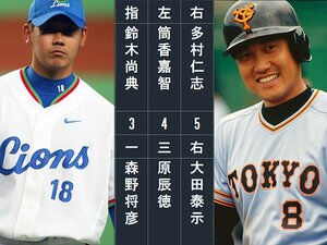 松坂大輔・筒香嘉智ら実力派vs原貢・原辰徳・菅野智之の系譜…横浜vs東海大相模、プロ入り後の成績ベストナインは？ 《好対照なライバル》