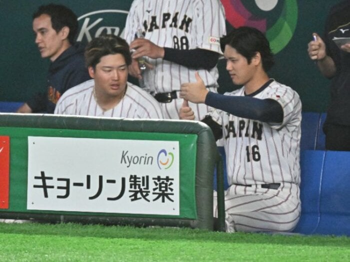 「翔平はムネに声をかけて…」“Netflix中継が映さない”大谷翔平の知られざる貢献…「気を遣われるのが嫌」年下選手が増えた侍ジャパンでも変わらない“ある姿勢”＜Number Web＞ photograph by Hideki Sugiyama