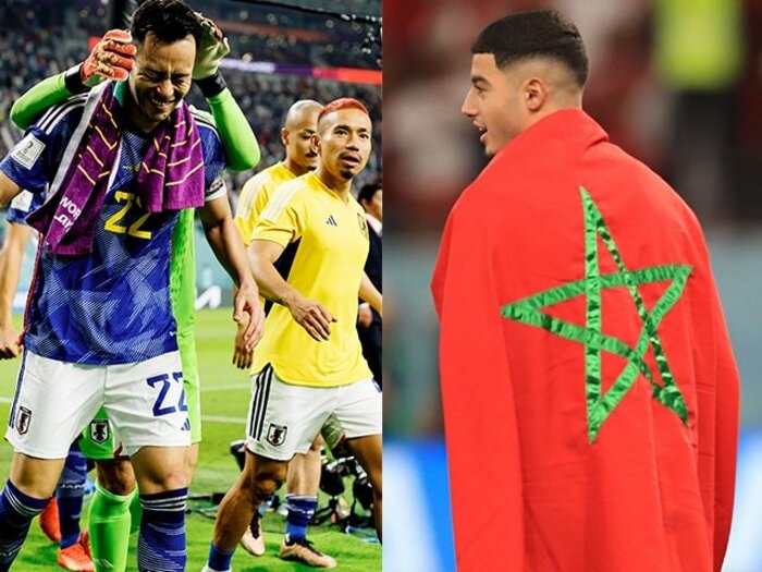 〈W杯日本とモロッコ大躍進〉本当に「アジアとアフリカは強くなったのか?」過去大会データとGS突破率を比較してみると…<Number Web> photograph by Kiichi Matsumoto,kazuo Fukuchi/JMPA