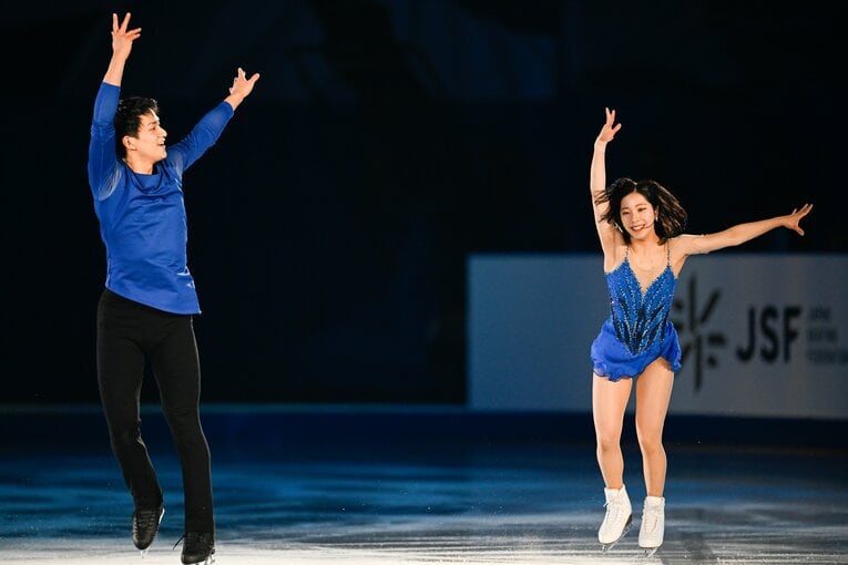 NHK杯のエキシビション　©Asami Enomoto