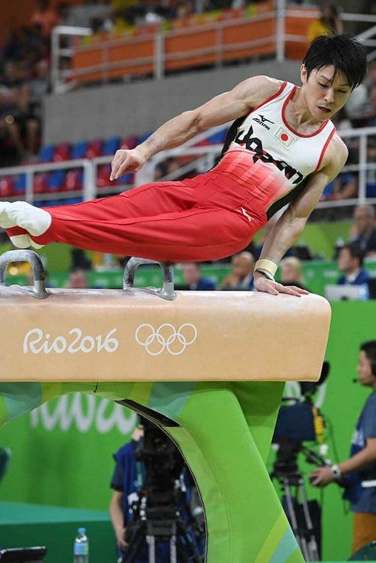 内村航平「やっぱ、むずいな」　離れ技でミスも“1分間の鉄棒決戦”で五輪へ新たな一歩(4) ／ photograph by Asami Enomoto／JMPA