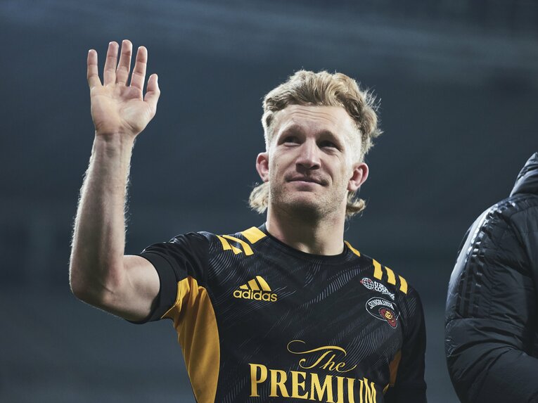 “ほほえみの貴公子”と注目を集める東京SGのダミアン・マッケンジー（FB）　©Yuki Suenaga