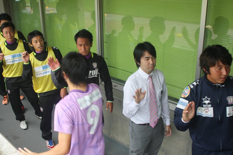 藤枝MYFC時代の龍岡　©Sports X