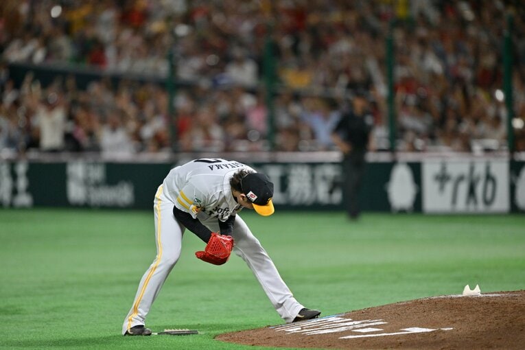 ［第6戦］最後の打者を打ち取った杉山　©Hideki Sugiyama