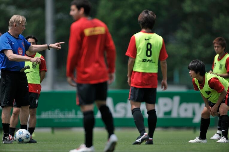 2009年、浦和の練習風景　©︎Takuya Sugiyama