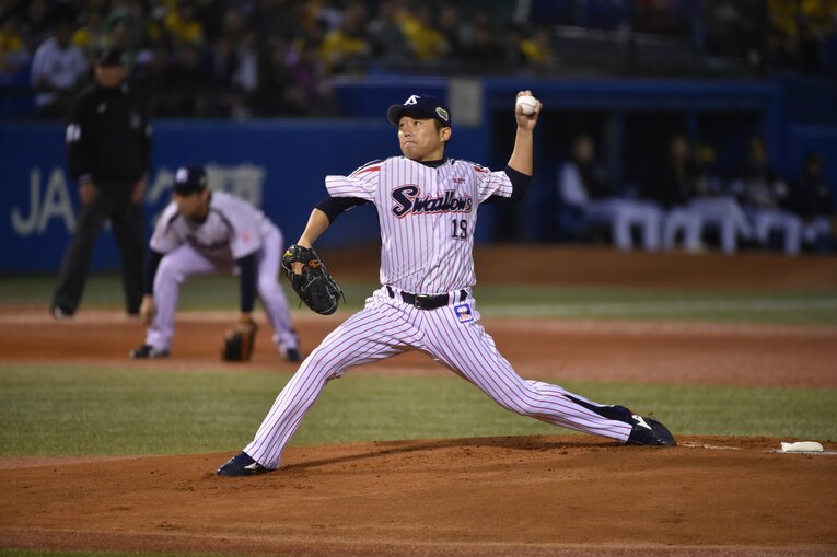 2001年自由獲得枠でスワローズ入りした石川雅規　©BUNGEISHUNJU