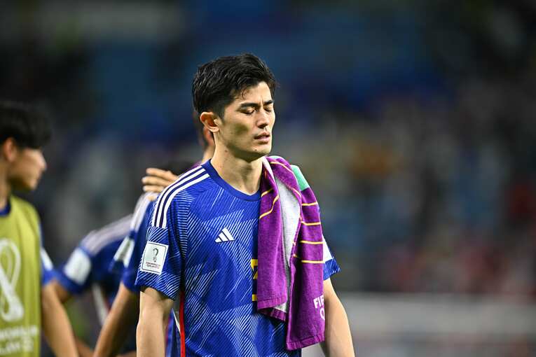 クロアチア戦後の谷口彰悟　©Takuya Kaneko/JMPA