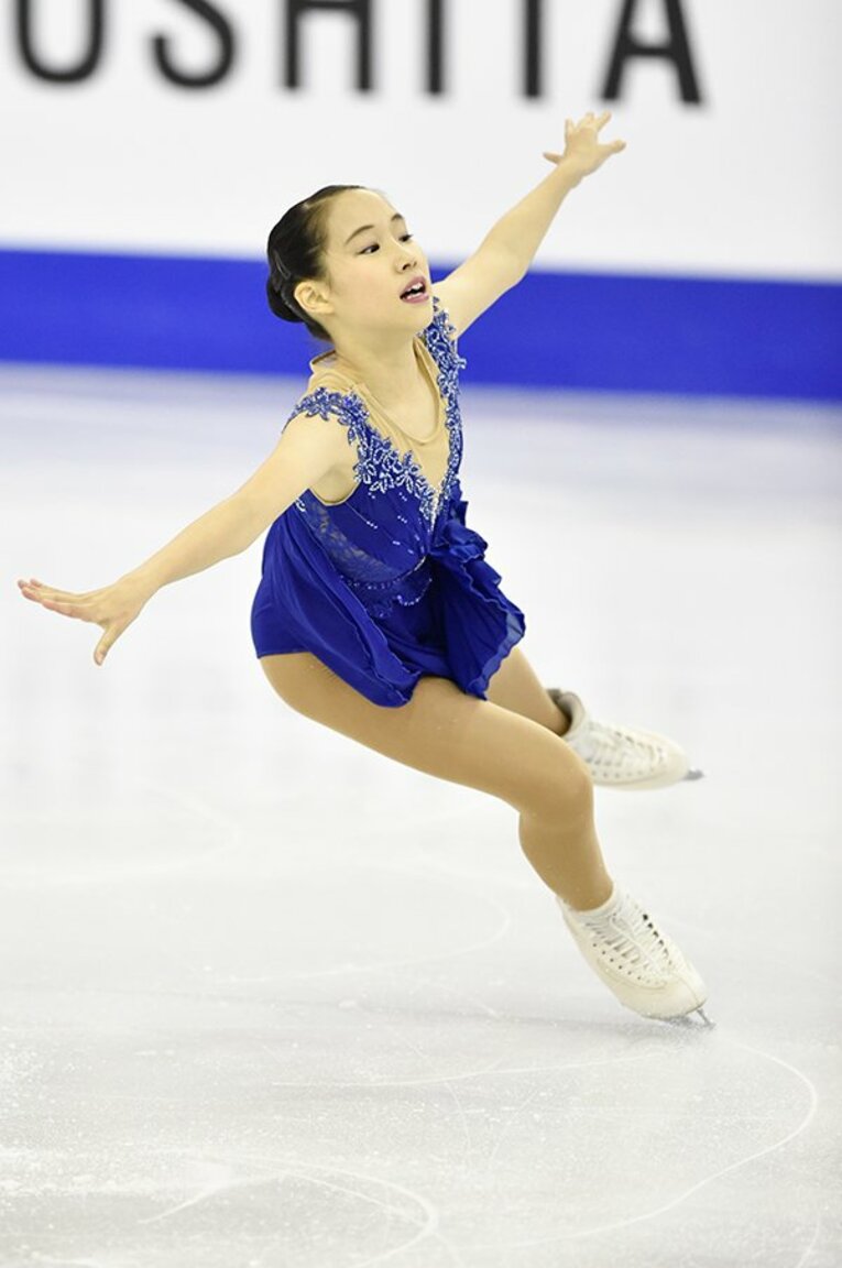 三原舞依（2015年　ジュニアグランプリファイナル　ショートプログラム） ／ photograph by Asami Enomoto