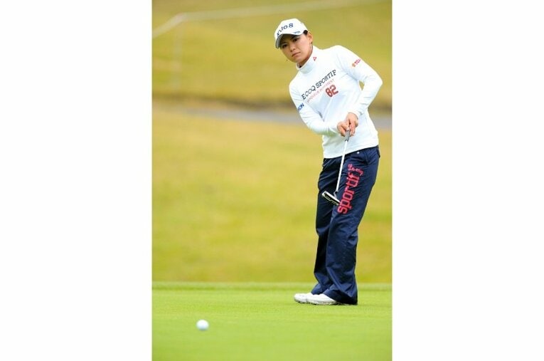 2013年の横峯さくら　©BUNGEISHUNJU