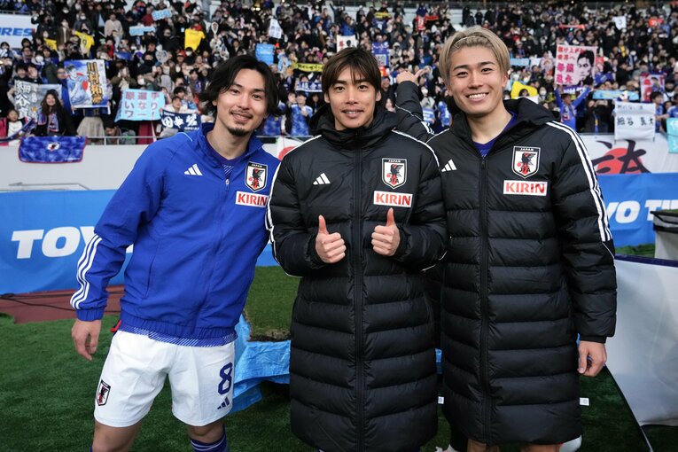 南野、伊東、中村敬はフランスでの日本人フットボーラーの評価を高めている　©Getty Images