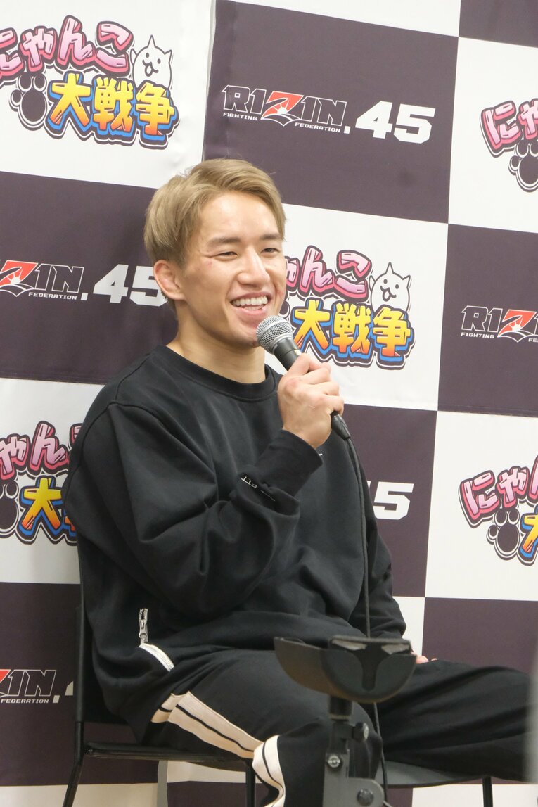 朝倉海「今なら世界トップを取れると思ってます」　©Norihiro Hashimoto