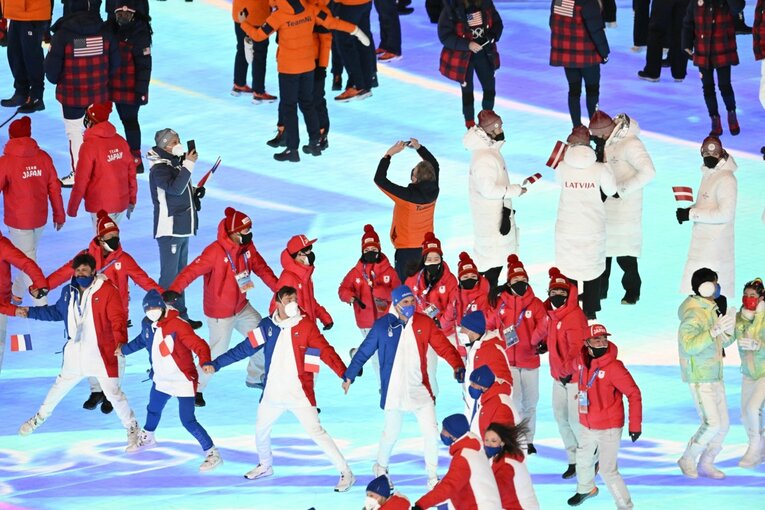 北京五輪閉会式 ／ photograph by Asami Enomoto/JMPA