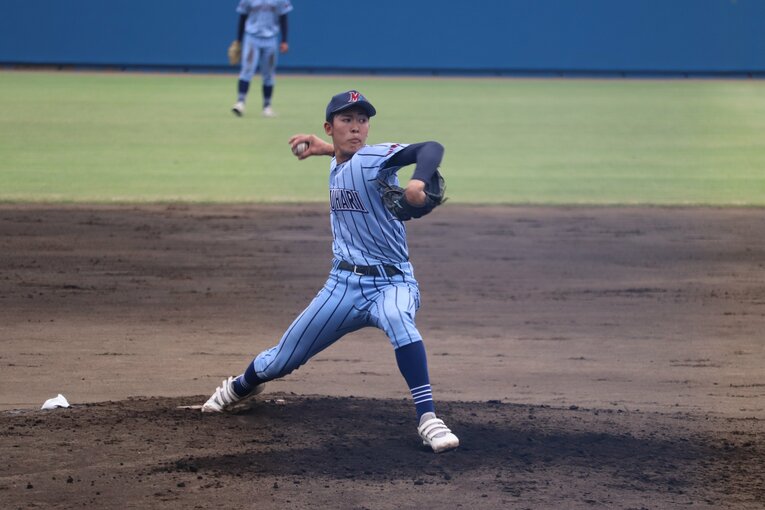 幕張総合・早坂響（3年）©️Yu Takagi