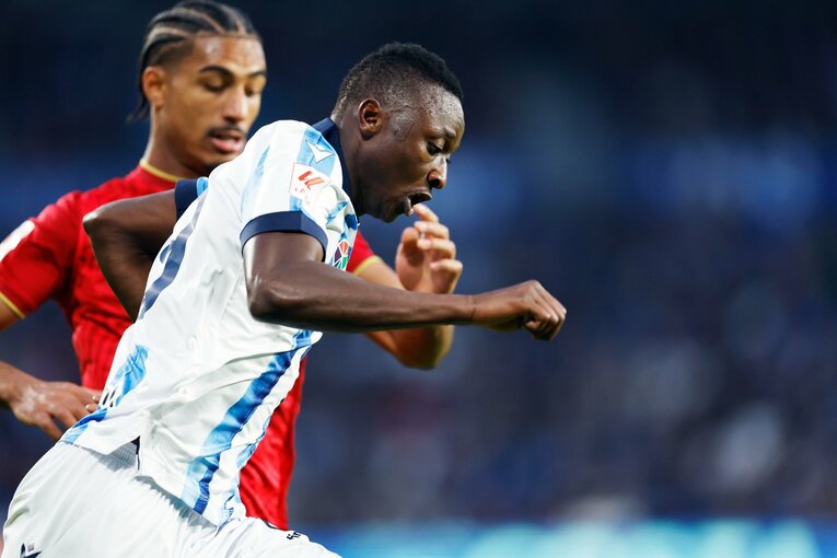 昨季は負傷で棒に振ったサディク。選手層が薄いと言われがちなソシエダに厚みをもたらせるか