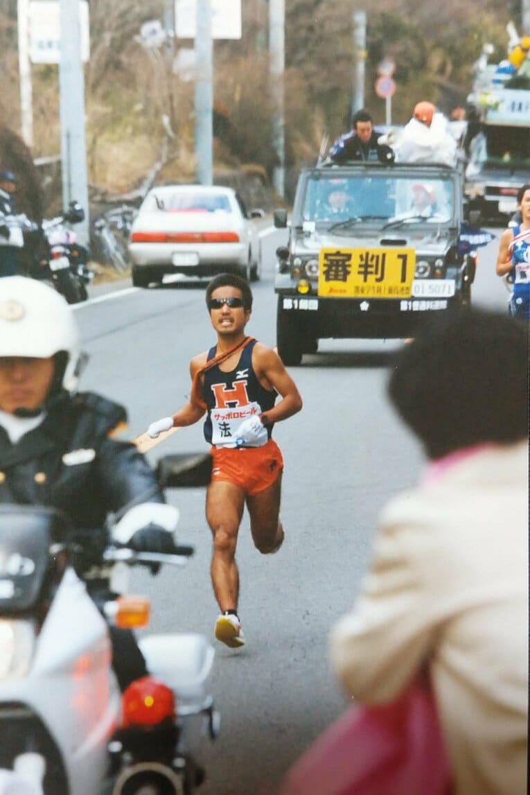 藤原、奥田といった学生トップ級ランナー相手でも「勝ち筋はある」と思っていたという大村／本人提供