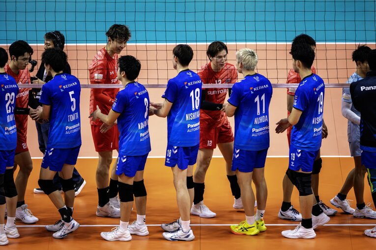 大阪ブルテオンvsサントリーサンバーズ大阪　©︎Takuya Sugiyama