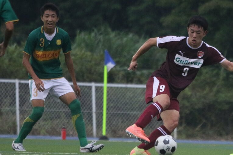 静岡学園高校時代の関根大輝　©︎Takahito Ando