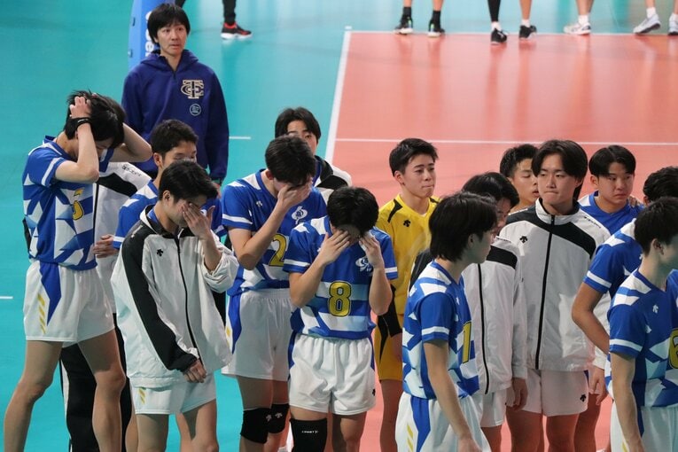 春高バレー2回戦／鳥取中央育英高校vs.慶應義塾高校