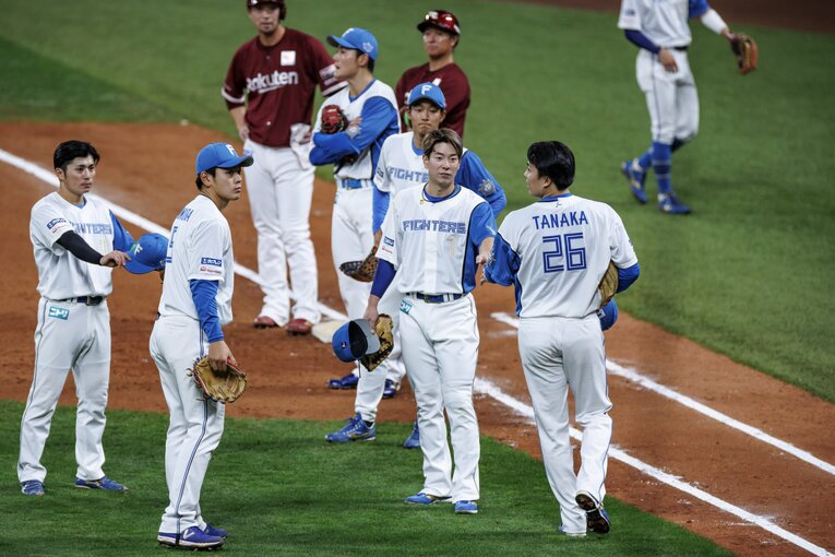 田中はこれまでいろんなプレッシャーを背負い、マウンドに上ってきた　©Kiichi Matsumoto