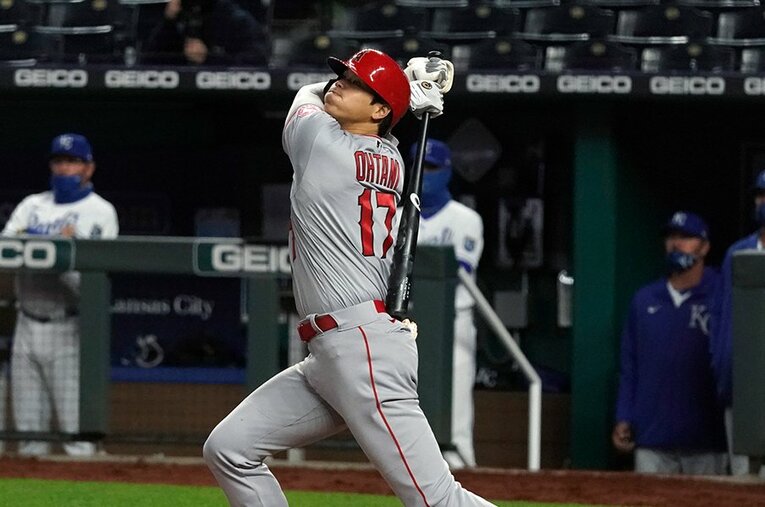 ようやく持てる才能を存分に発揮し出した大谷翔平 ／ photograph by Getty Images