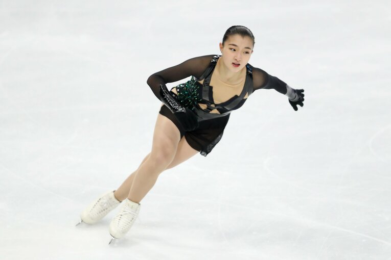 坂本花織　(C)Getty Images