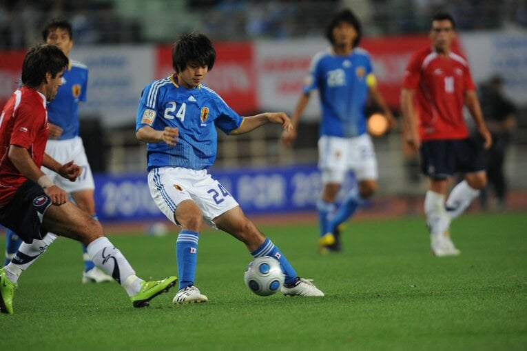 2009年5月27日、キリンカップ・チリ戦　©︎Naoya Sanuki