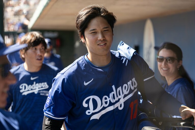 2024年春のドジャースキャンプで…　©Nanae Suzuki