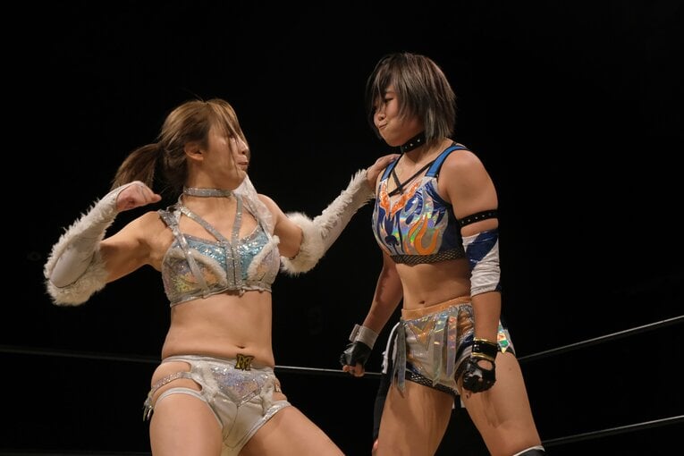 マリーゴールドの女子プロレスラー・桜井麻衣　©Norihiro Hashimoto