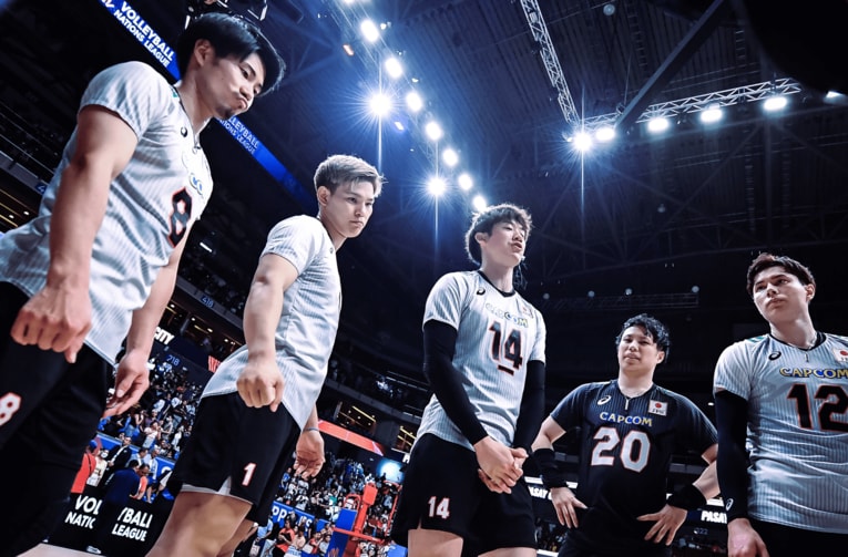 ネーションズリーグ　©︎FIVB