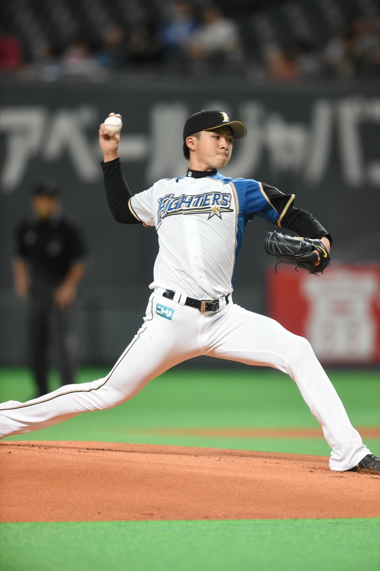 今成スカウトが担当した選手たち　上沢直之　©BUNGEISHUNJU