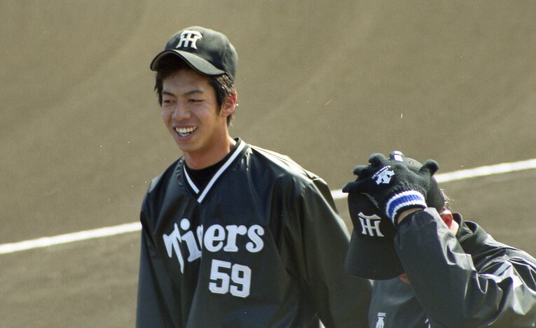 現役時代の奥村武博（本人提供）