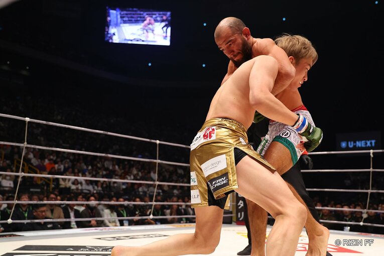 朝倉海vsフアン・アーチュレッタ　©RIZIN FF