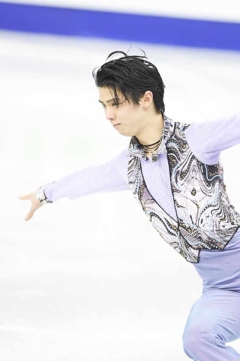 2017年2月、四大陸選手権のショートプログラム　©Asami Enomoto