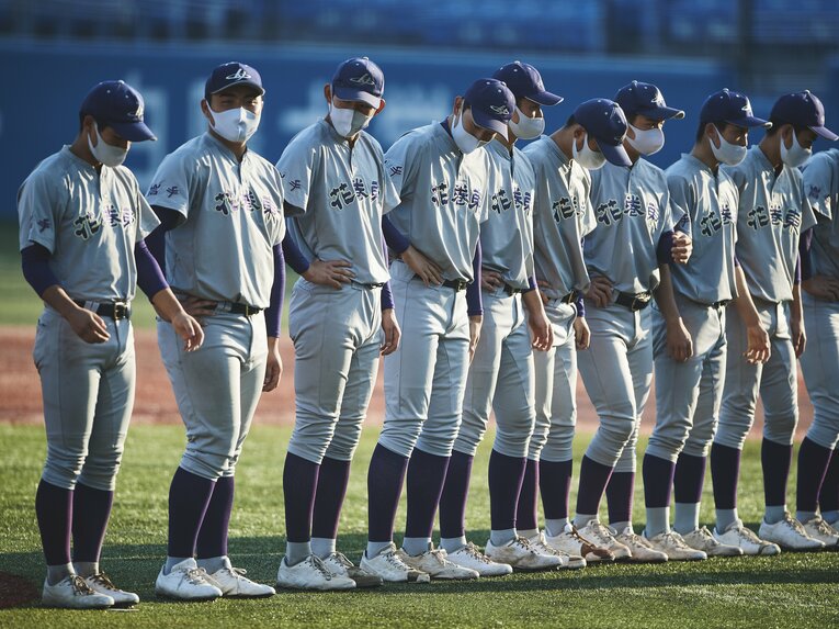 明治神宮大会の開会式 ©Yuki Suenaga