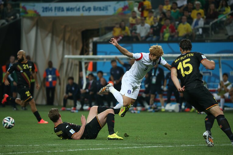 2014年ブラジルW杯　©︎JMPA