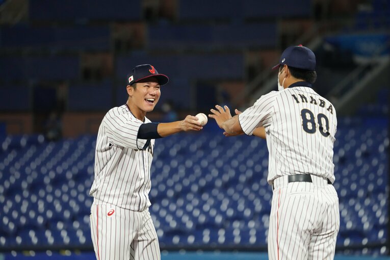 東京五輪で侍ジャパンを引っ張った坂本　©JMPA