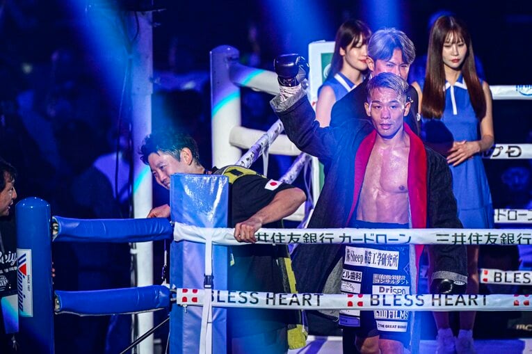 井上拓真vs.堤聖也（WBA世界バンタム級タイトルマッチ）©Takuya Sugiyama