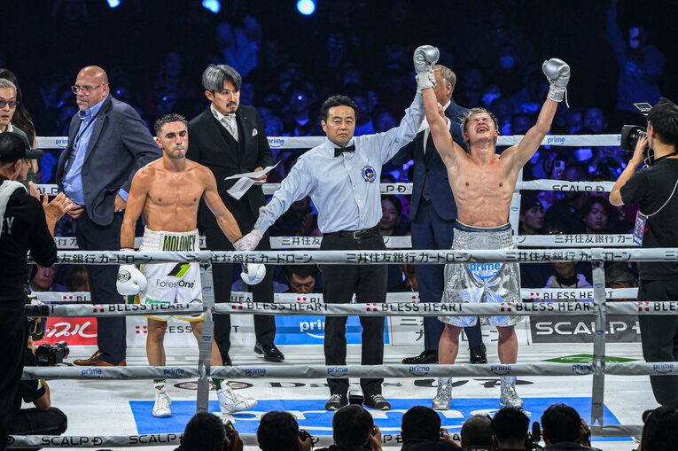 那須川天心vs.ジェーソン・モロニー。2月24日、有明アリーナ　©Takuya Sugiyama