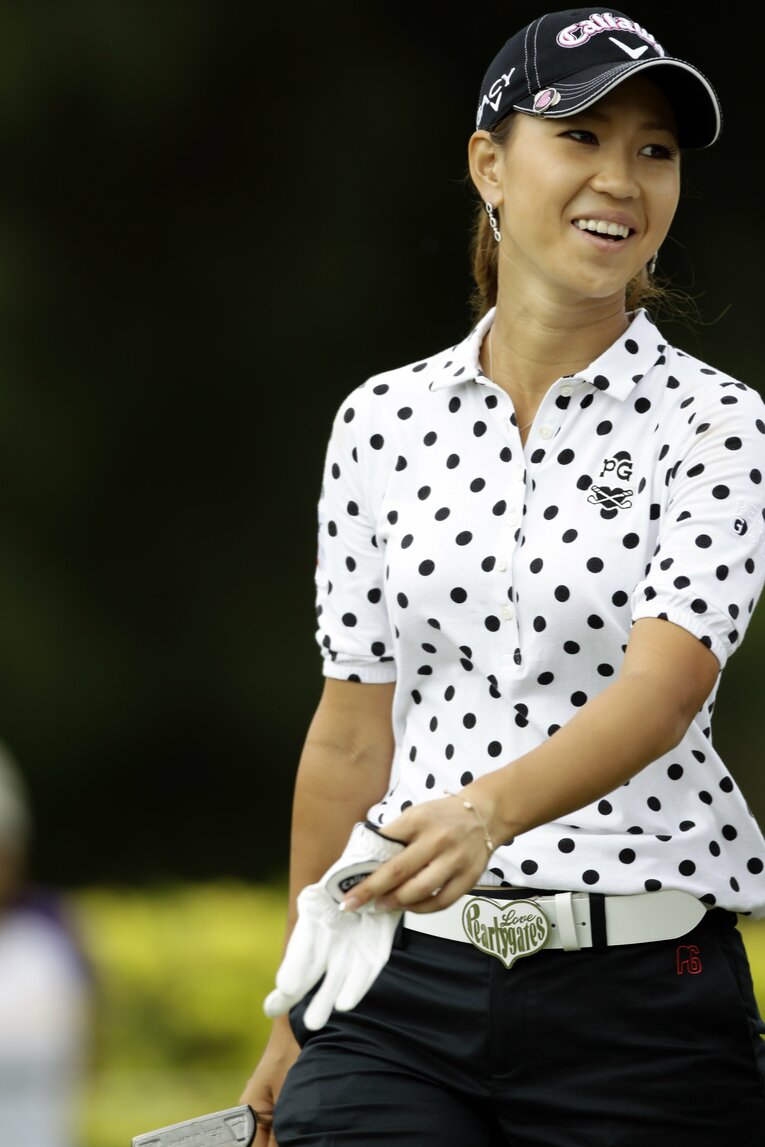 上田桃子（2010年ダイキン・オーキッドレディスゴルフトーナメント）©︎Shiro Miyake