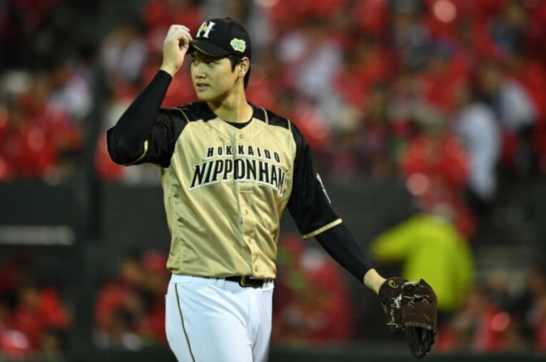 2016年の大谷　©Hideki Sugiyama