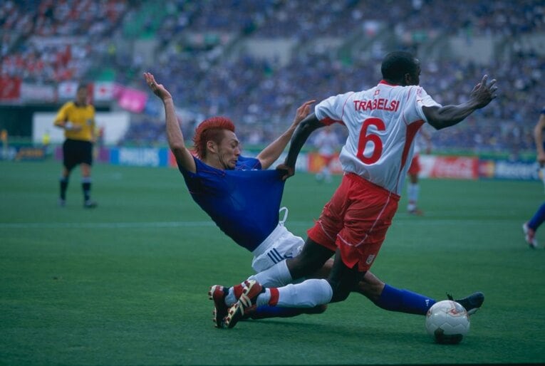 日韓W杯の戸田氏　©JMPA