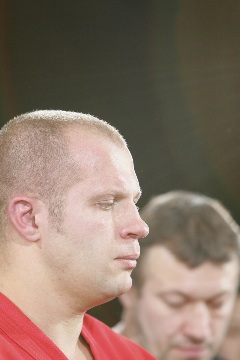 PRIDEヘビー級王者に君臨していたエメリヤーエンコ・ヒョードル　©Toshiya Kondo