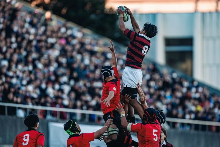 大学選手権の決勝では対抗戦で敗れた早大に雪辱を果たし4連覇を達成　©Kiichi Matsumoto