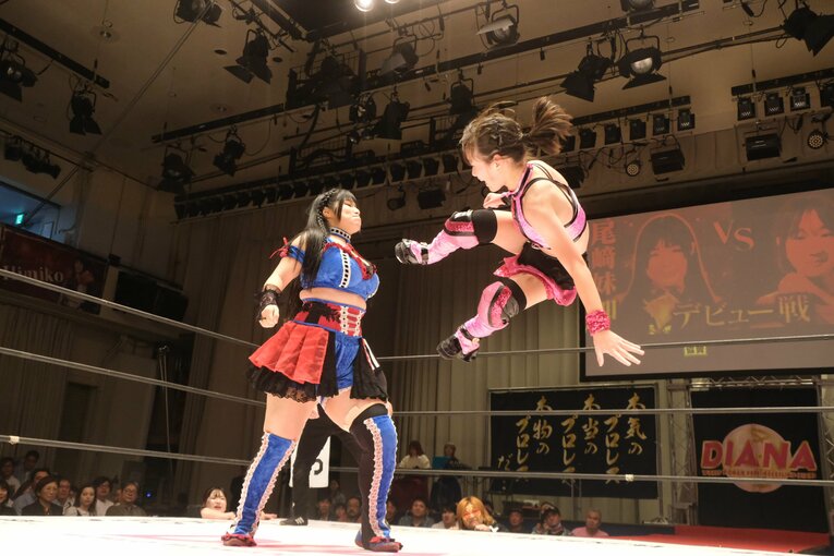 ディアナの“小学生レスラー”NENE　©Norihiro Hashimoto
