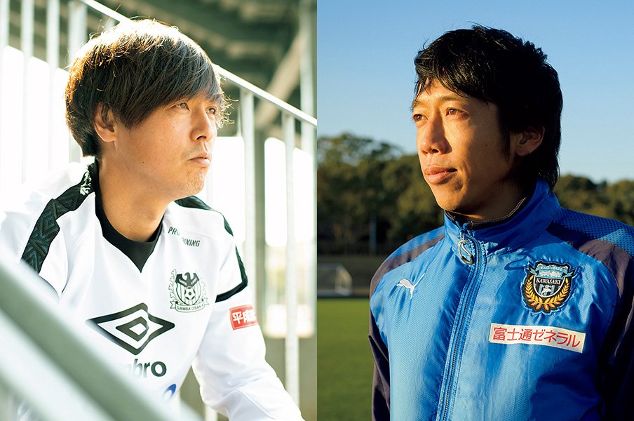 <Jひと筋ビッグ対談>遠藤保仁×中村憲剛「僕らが衝撃を受けた最強チームを語ろう」<Number Web> photograph by Asami Enomoto