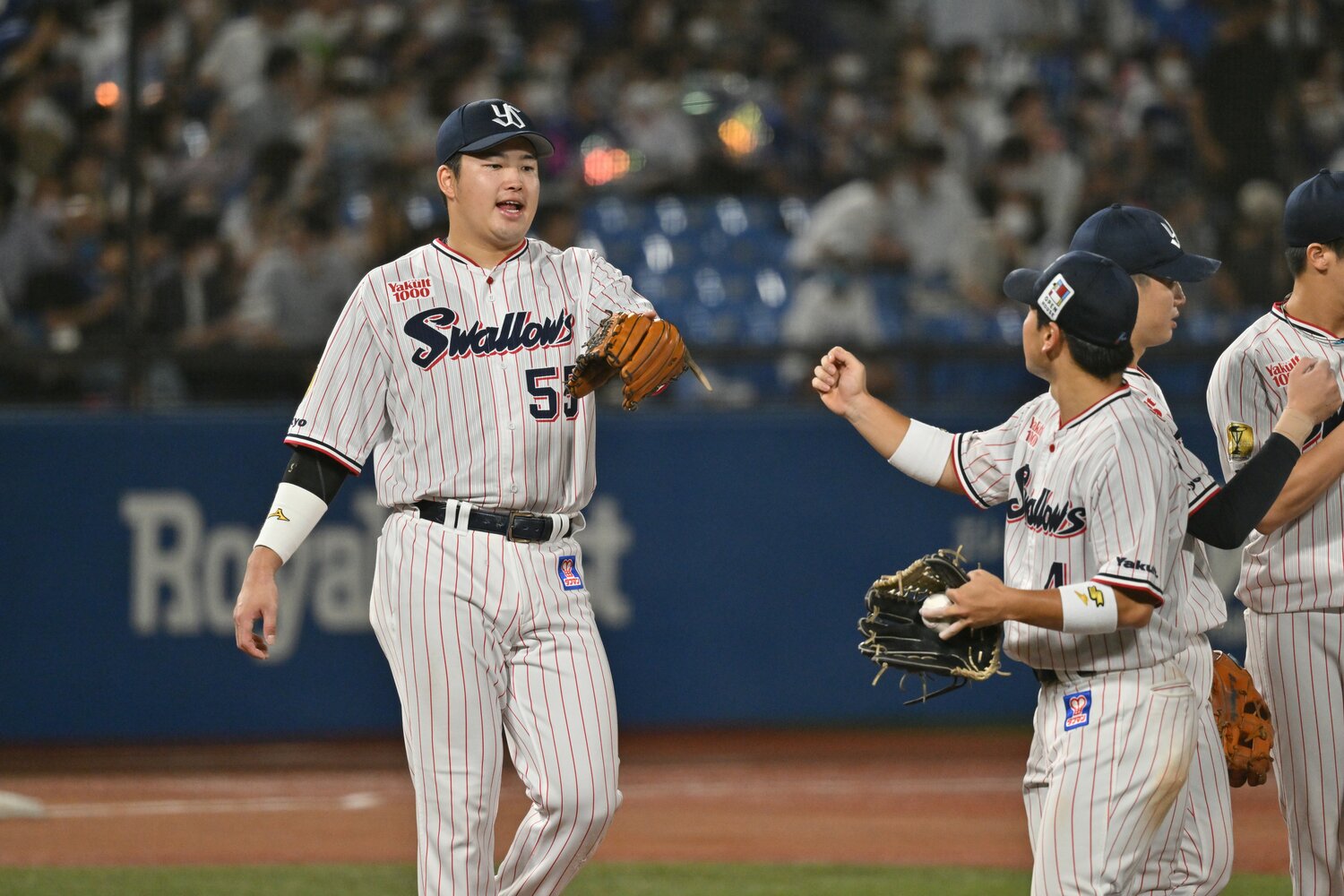 村上は基本的にフル出場し、シーズンを戦い抜くタフさも身につけている　©Hideki Sugiyama