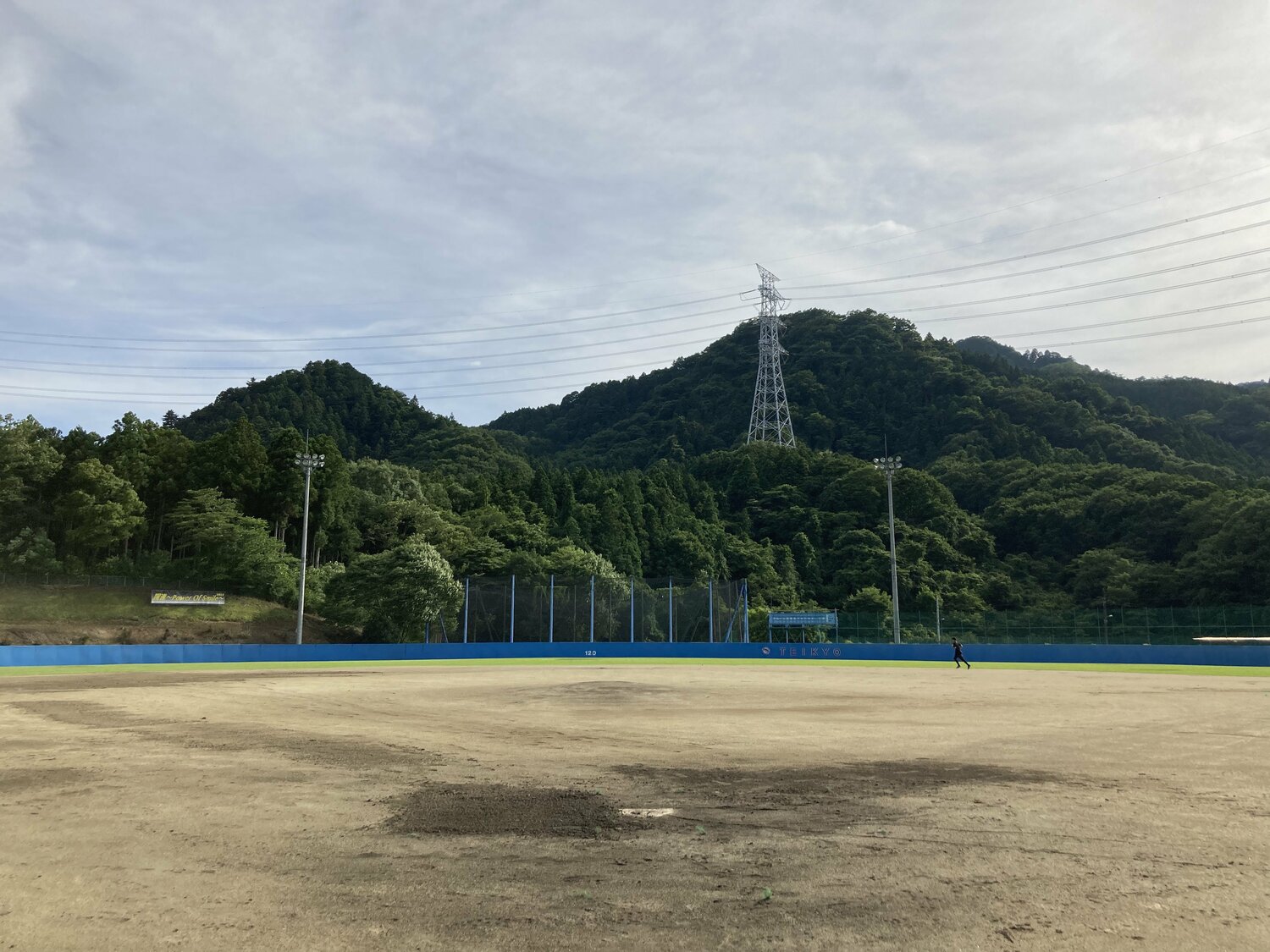 帝京大の野球グラウンド　©Number Web