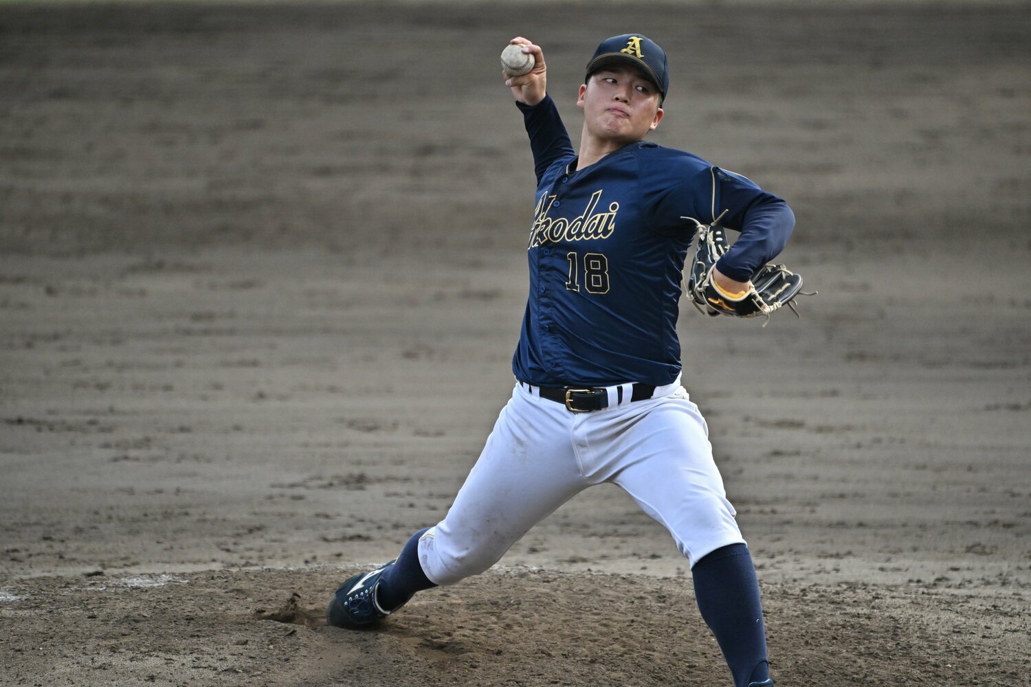 今季に入ってからはドラフト上位候補としてプレッシャーもあったという　©︎Hideki Sugiyama